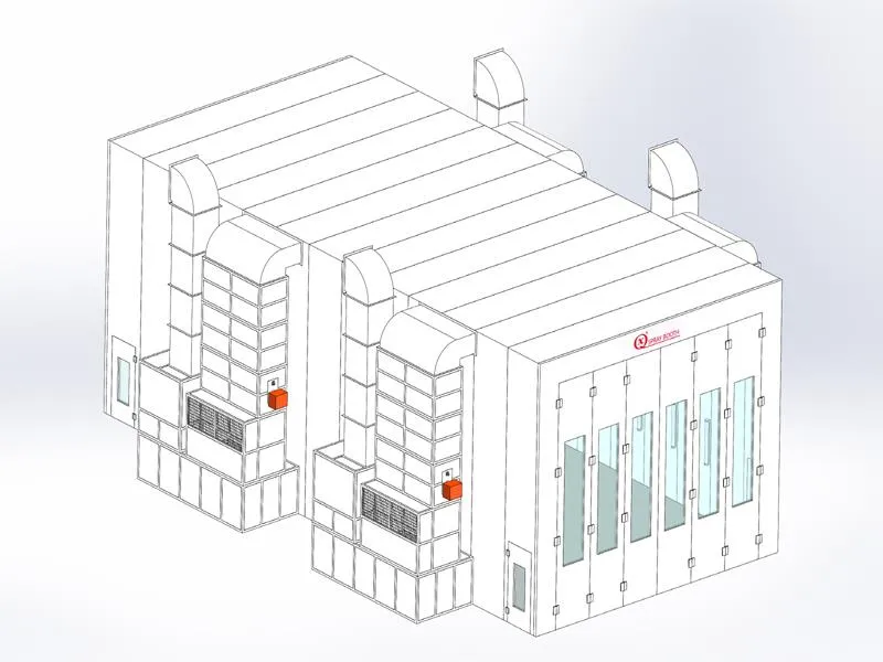 119 explosoin proof bus paint booth主图 119 explosoin proof bus paint booth主图